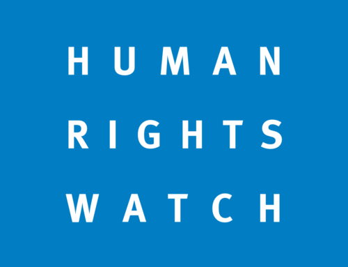 We Support Human Right Watch Organization.